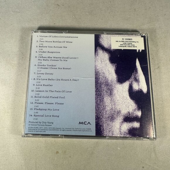 Delbert McClinton Honky Tonk N Blues CD MCA Records 1990 Country Blues - Picture 2 of 3